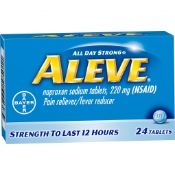 Aleve Naproxen Sodium 24 Tablets